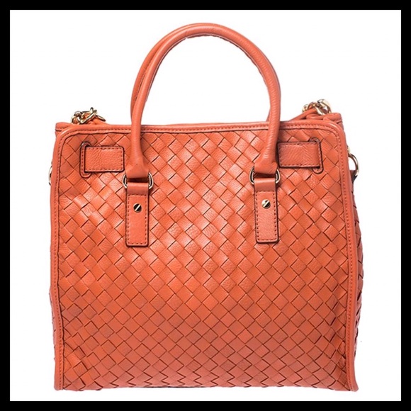 Michael Kors Hamilton Woven Large North/South Tote - Picture 3 of 5